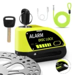 Trava Anti-furto para Moto - Disc Lock com Alarme + Brinde