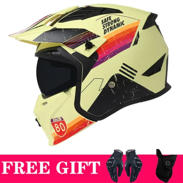 Capacete BLACKLION + Brindes - Imagem 9