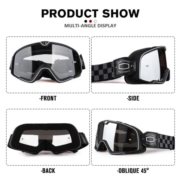 Óculos De Moto Snow com AntiUV - Imagem 3
