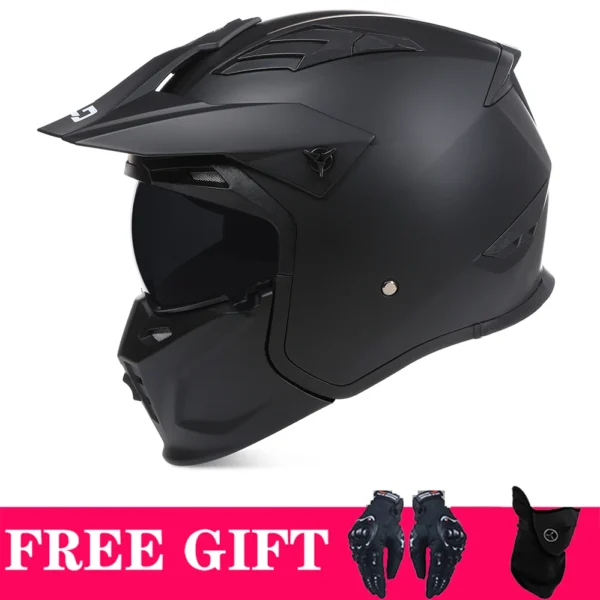 Capacete BLACKLION + Brindes - Imagem 3